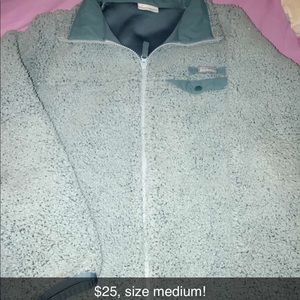 blue columbia jacket